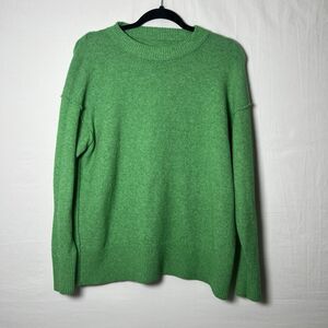 Aerie Emerald Green Oversized Pullover Soft Comfy Sweater Size S